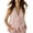 Pink, variant on Women's Tank Tops Sleeveless Peplum Top Button Front Casual Flared Hem Blouse for Summer Daily Wear Stylish Solid Color vest Blue XXL