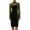 Army Green, variant on qucoqpe Cocktail Dresses for Women Fall Wedding Guest Long Sheer Sleeve Dresses Women's Lace Velvet Patchwork Bodycon Party Midi Dress