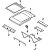 Genuine OE Isuzu Surround Weather-Strip - 8971304154