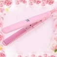 thumbnail image 3 of HURRISE 2 in 1 Mini Hair Straightener Ceramic Tourmaline Plate Beauty Flat Iron Heating Curler,Hair Straightener, Flat Iron Curler, 3 of 5