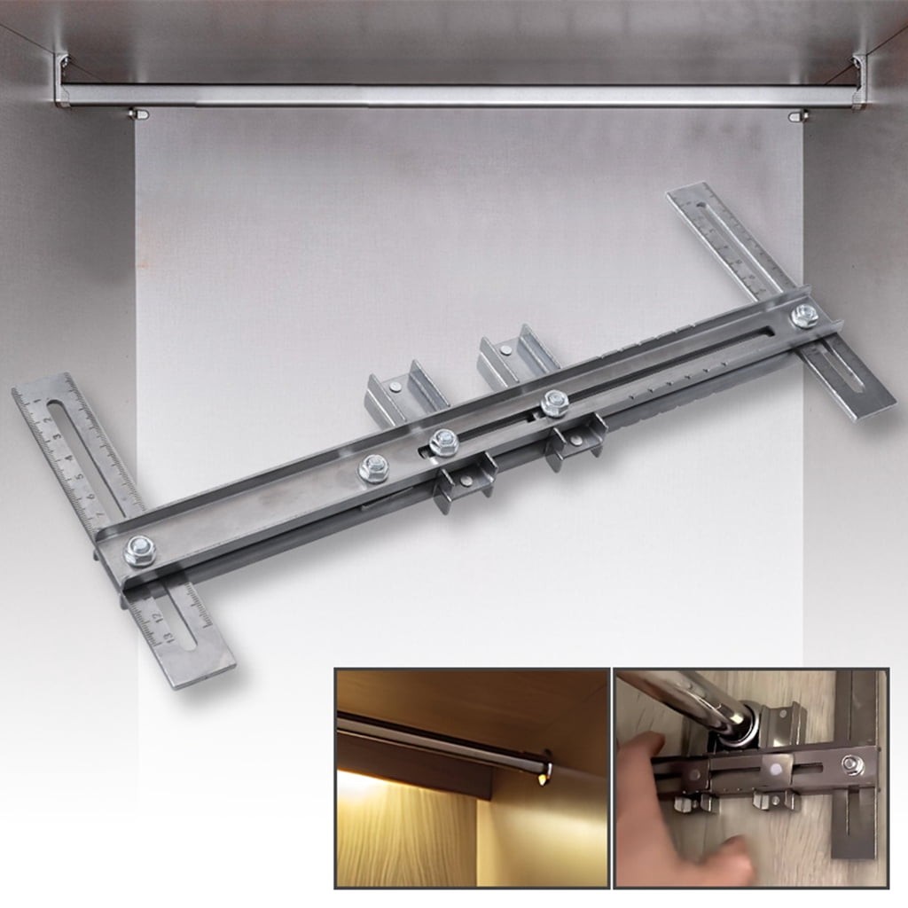 ZPAQI 350mm Keyboard Slide Bearing TrayTrack Guide Rail Drawer Runners Shelf