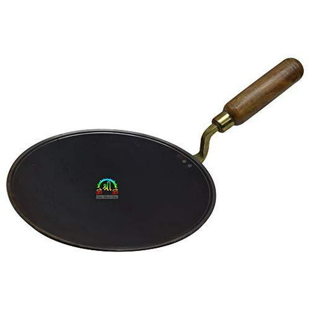 11 inch Indian Roti Iron Tawa Taper Border Pan For Chapati Bread