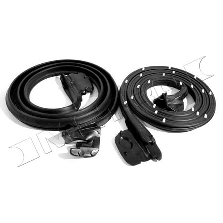1967 Chevrolet Camaro & Pontiac Firebird convertible & 2 door hardtop door weatherstrip seals, pair