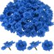 thumbnail image 1 of Uxcell 200-Pack Cabezas de Rosas Artificiales, Cabeza de Rosa de Seda Falsa para Boda/Ramo/Pared de Flores/Artesanías DIY/Decoración de Fiesta, Cabezas de Flores Falsas [Azul Oscuro], 1 of 1