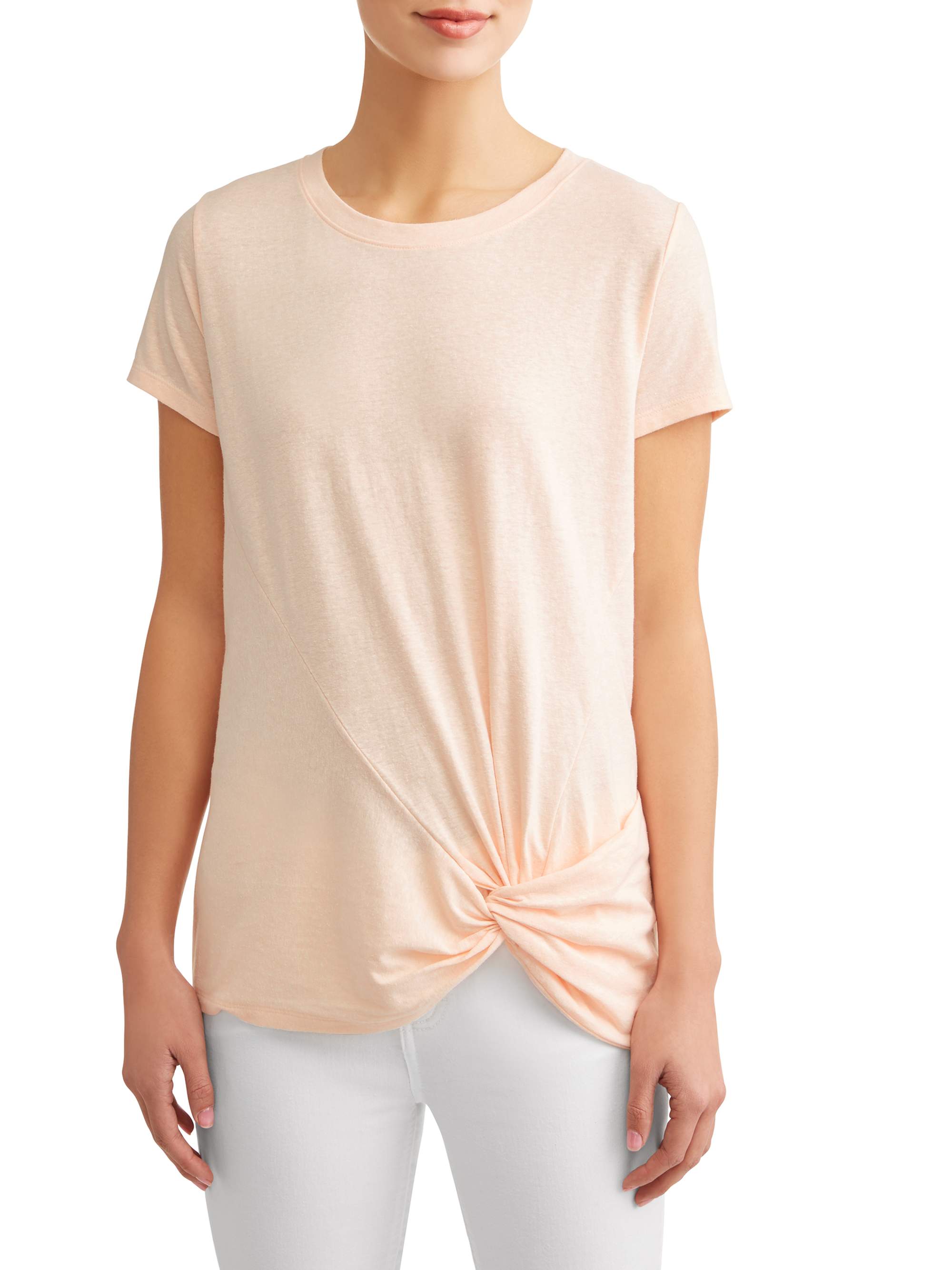 twist hem shirt