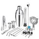 thumbnail image 2 of 22pcs Bar Cocktail Set Boston Shaker Drink Making Kit Acero inoxidable TFixol  Mezclador para beber, 2 of 6