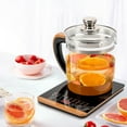 thumbnail image 2 of Multifunction Electric Health Pot Glass Kettle Boiling Water Tea Brewing Maker 1.8L 800W, 2 of 24