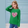 thumbnail image 4 of RXMEKW Chandail à Col Rond Imprimé pour Filles et Garçons à Manches Courtes pour Tenue Décontractée de Printemps et d'Été, 4 of 6