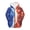 Blue Red Lightning, variant on Rainbow Girls Boys Zip-Up Hoodies Kids Fall Winter Warm Sweatshirt Jacket with Pocket Youth Long Sleeve Shirt Top Teen Clothes Outfits, 11-13 Years