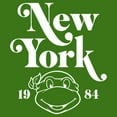 thumbnail image 2 of Men's Teenage Mutant Ninja Turtles New York Lined Donatello  Graphic Tee Kelly Green Large, 2 of 5