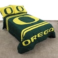 thumbnail image 4 of Oregon Ducks 2 Pc Reversible Polyester Comforter Set, 1 Comforter, 1 Sham, Twin, 4 of 5