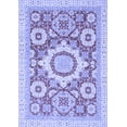 thumbnail image 1 of Ahgly Company Machine Washable Indoor Rectangle Abstract Blue Modern Area Rugs, 7' x 10', 1 of 4