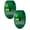 Green-2set, variant on Vertical Lines Laser Level, High-Precision Mouse Infrared Sola Bubble Level, Compact Portable Leveling Tool Wall Mount with 20M Long Distance for Plumbing, Installation, Woodworking, 2.76x4.61"