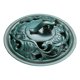 thumbnail image 2 of Difusor de de de Quemador de Cerámica para El Ornamento de Decoración de Sala de Estar de Yoga Del Dormitorio , Loto verde Fernando Quemador de incienso, 2 of 8