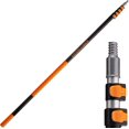 thumbnail image 1 of ft Long Telescopic Extension Pole Multipurpose Extendable Pole with Universal Twiston Metal Tip Lightweight and Sturdy Best Telescoping Pole for Painting Dusting and Wind, 1 of 7