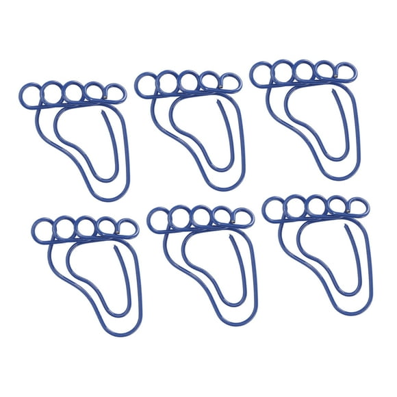 Pinces à Papier en Forme de Pied Alien Mignonnes Adaptées pour 100 Pcs Pinces à Trombone Adorables Mignonnes