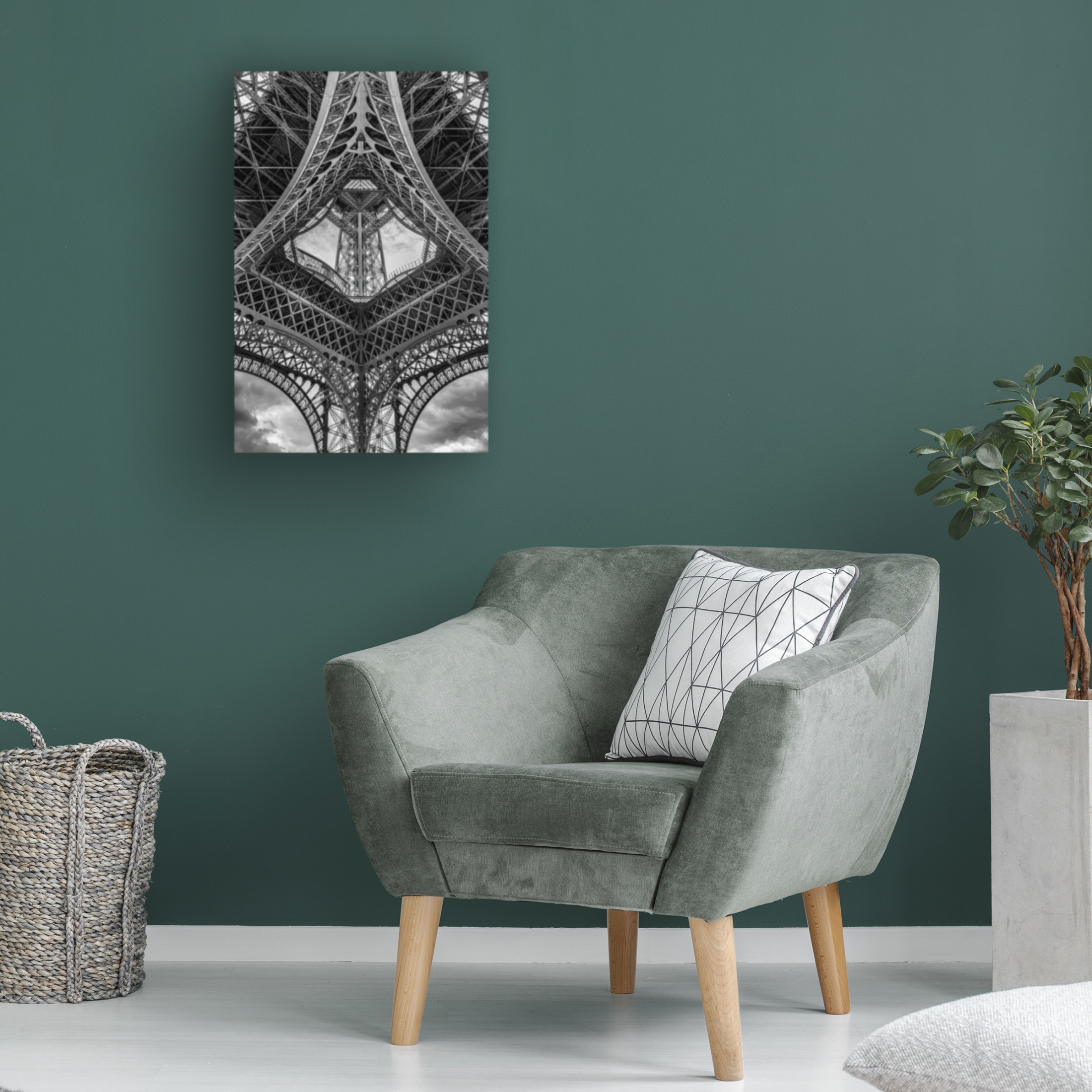 Trademark Fine Art Craig Stampfli French Scaffolding Canvas Wall Art
