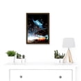 thumbnail image 2 of Plate Gas Metal Arc Welding Welder Sparks Photo Artwork Framed Wall Art Print A4, 2 of 4