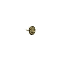 Hillman Fastener Corp Daisy Oxford Antique Brass Furniture Nail (25 Ct.) 122681