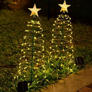 Holiday Time Prelit LED Fiber Optic Spruce Artificial Christmas Tree ...