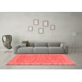 thumbnail image 3 of Ahgly Company Machine Washable Indoor Rectangle Oriental Red Traditional Area Rugs, 7' x 9', 3 of 4