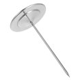 thumbnail image 4 of KAKOWELY orders spike Paper Receipt Holder Spike Invoice Bill Fork Receipt Spike Stick Restaurant Check Spindle Straight Rod Paper Memo Holder for Home Office Kitchen Silver, 4 of 4