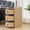 Natural, variant on LEFHDA Drawer End Tables with Charging Station, Nightstand for Bedroom Living Room, Mid-Century Modern Narrow Sofa Side Table(Natural)