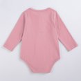 thumbnail image 3 of Gibobby Mamelucos para bebe niña Recién nacido bebé niños niñas manga larga sólido otoño primavera ropa recién nacida(Rosa, 12-18 Meses), 3 of 5