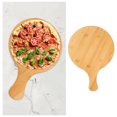 thumbnail image 3 of 1Pcs Log Color Food Tray Flat Retro Texture Restaurant Dessert Plate For Kitchen, 3 of 4