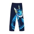 thumbnail image 6 of Vaporeon Men's Pajama Pants, Ultra-soft Comfy Casual Lounge Pants, Graphic Printed Sleep Pjs Bottoms With Drawstring Pockets, 6 of 8