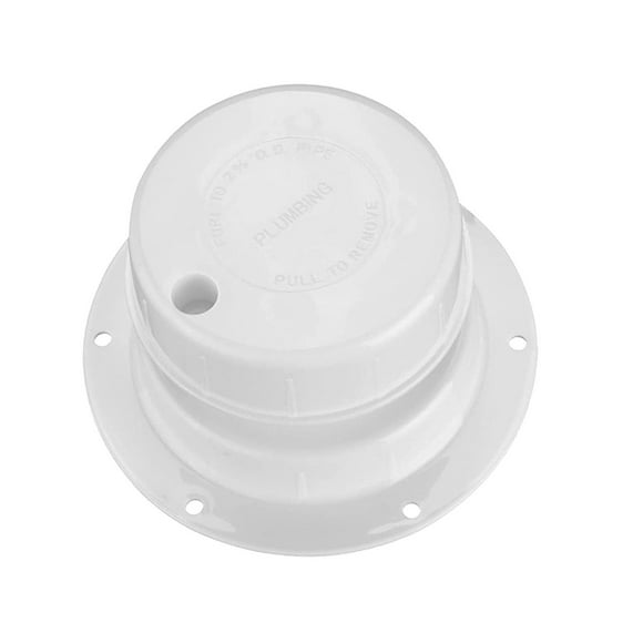 RV Plumbing Vent Cap Camper Vent Cap for 1 to 2 3/8" Pipe Accessories RV Sewer Vent Cap White for Campers RV Trailers 1pc