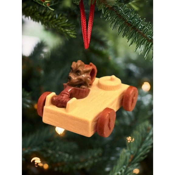 Ornament 1990 Fox Ch's Net Inc Vehicle Car Figure Figurine Charm 3” Dangler New