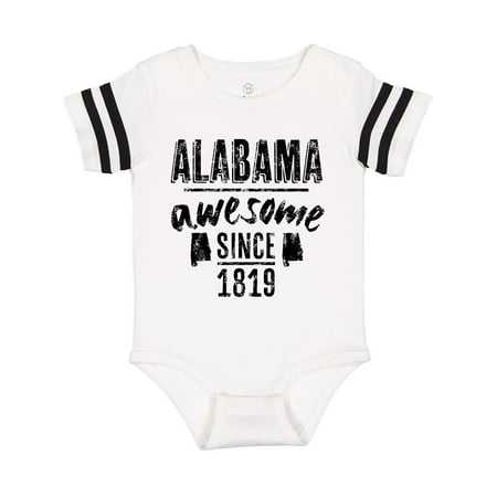 

Inktastic Alabama Awesome Since 1819 Gift Baby Boy or Baby Girl Bodysuit