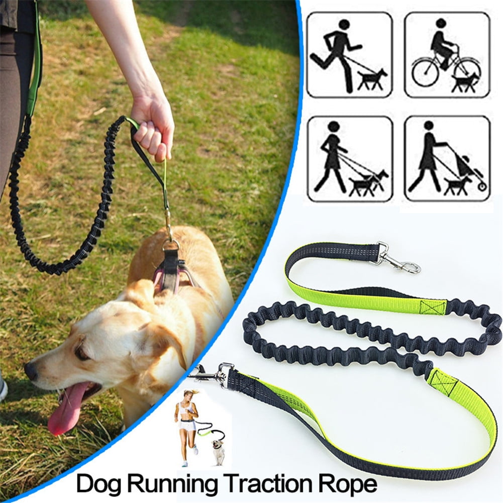 Hands Free Leash System 1 Wide Black Adjustable Waist 2952 Pet