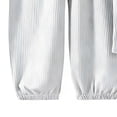 thumbnail image 4 of SGFCWSX Girls Clothing Sets Ribbed Knit Short Sleeve Long Pants 2 Piece Casual Outfit for Teens Gray Size 13-14 Years, 4 of 6