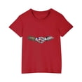 thumbnail image 5 of FamilyThread Kids Fourth of July Shirt for Boys Girls Red White and Blue Shirt America Flag Short Sleeve Patriotic American Flag Kids Clothing, 5 of 6