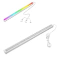 thumbnail image 3 of LED PC Case Light Strip, RGB PC Case Light Strip High Brightness Sparkling Light 17PCS Beads Programmable Custom Aura Sync ABS Material  for Most Computer, 3 of 8