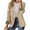Yellow, variant on Sweater Blazer Women Women's Autumn And Winter Long Sleeved Button Solid Color Cardigan Small Suit