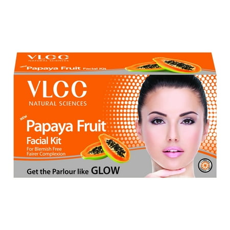 VLCC Papaya Fruit Facial Kit, 60g (Best Facial Kit In India)