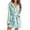 Green, variant on qolati Plus Size Robes for Women Fuzzy Plush Sleepwear Bathrobe Winter Warm Sherpa Hooded Shaggys Robe Cozy Loungewear with Pockets