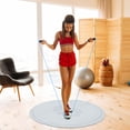 thumbnail image 4 of UPGRATOR Prevent Sideslip Jump Rope Mat with TPE Blue 1Pcs, 4 of 6
