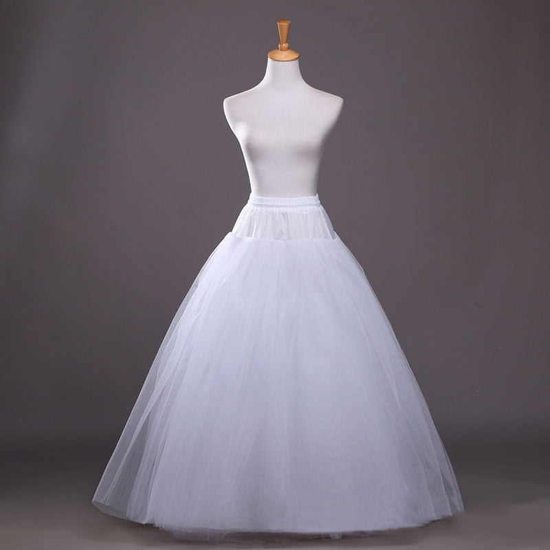 Wedding Petticoat Bridal Hoop Crinoline Prom Underskirt Fancy Skirt Petticoat 
