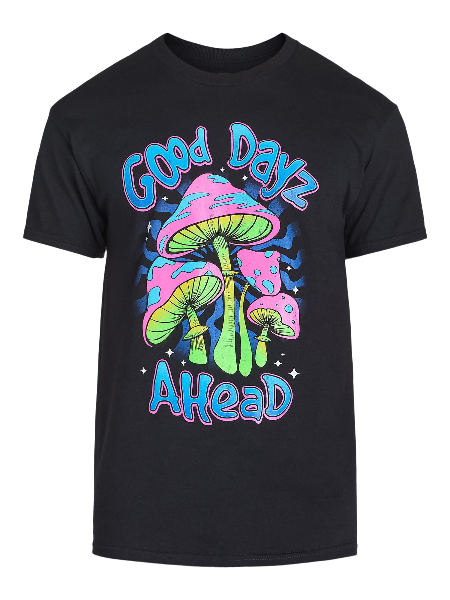 Humor Men's and Big Men's Good Dayz Ahead Graphic Tee with Short Sleeves, Sizes S-3XL