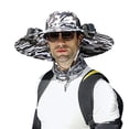 thumbnail image 2 of SNNROO Solar Fan Outdoor Fishing Hat  Men Sun Hat with 2 Solar Fans  3 Speed Adjustable - Effective Sun Protection - Breathable Mesh Material - USB/Solar Powered - Ideal for Fishing  Gard, 2 of 4