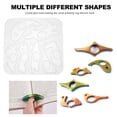 thumbnail image 4 of MasteelfCA Silicone Book Page Holder Handmade Bookmark Ring Casting for DIY, 4 of 9