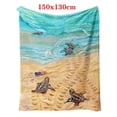 thumbnail image 1 of Xihbxyly Manta de Franela, Suave Felpa, Patrón Resistente a La Decoloración, Cálida Decoración para El Hogar, para Usar En Cualquier Temporada, Acogedora para Sofá o Cama, Perfecta para La Oficina, J, 1 of 4