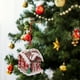 thumbnail image 3 of 4 adornos de casitas de jengibre para colgar en el árbol de Navidad., 3 of 7