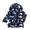 Navy Blue, variant on Toddlers Sleepwear Robe Girls and Boys Soft Hooded Robe Embroidery Bathrobe for All Seasons‌