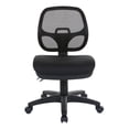 thumbnail image 3 of Scranton & Co Contemporary Fabric Ergonomic Task Office Chair in Black, 3 of 10