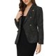 thumbnail image 4 of BLAZER DE TWEED CON SOLAPA A CUADROS ELEGANTE PARA MUJERES INSPIRE CHIC NEGRO M, 4 of 5